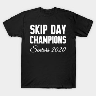 Skip Day Champions Senior 2020 T-Shirt